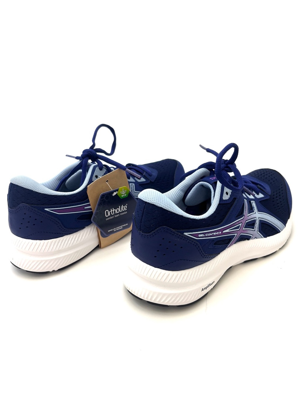 ASICS Women’s Dive Blue/Soft Sky Gel-Contend 8 Running Shoes Sz 7-1/2 F620622 - Picture 4 of 15